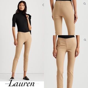 Ralph Lauren Women Mid-Rise Straight Leg Pants!